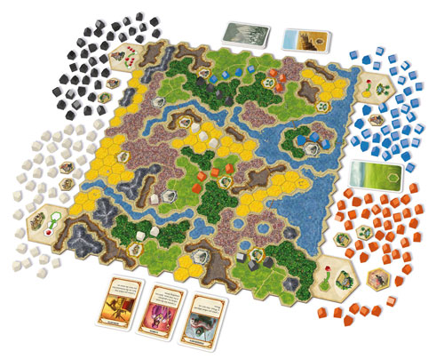 Kingdom Builder - foto: Queen Games